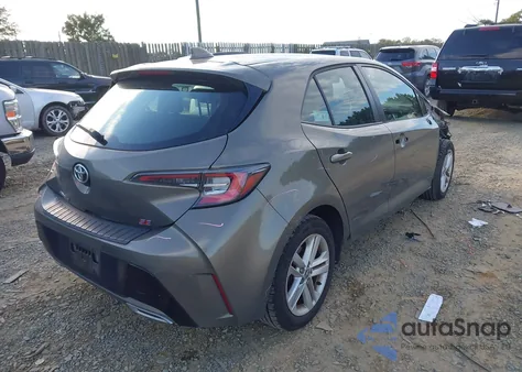 2019 Toyota Corolla Se from USA, damaged, VIN JTNK4RBE7K3046514
